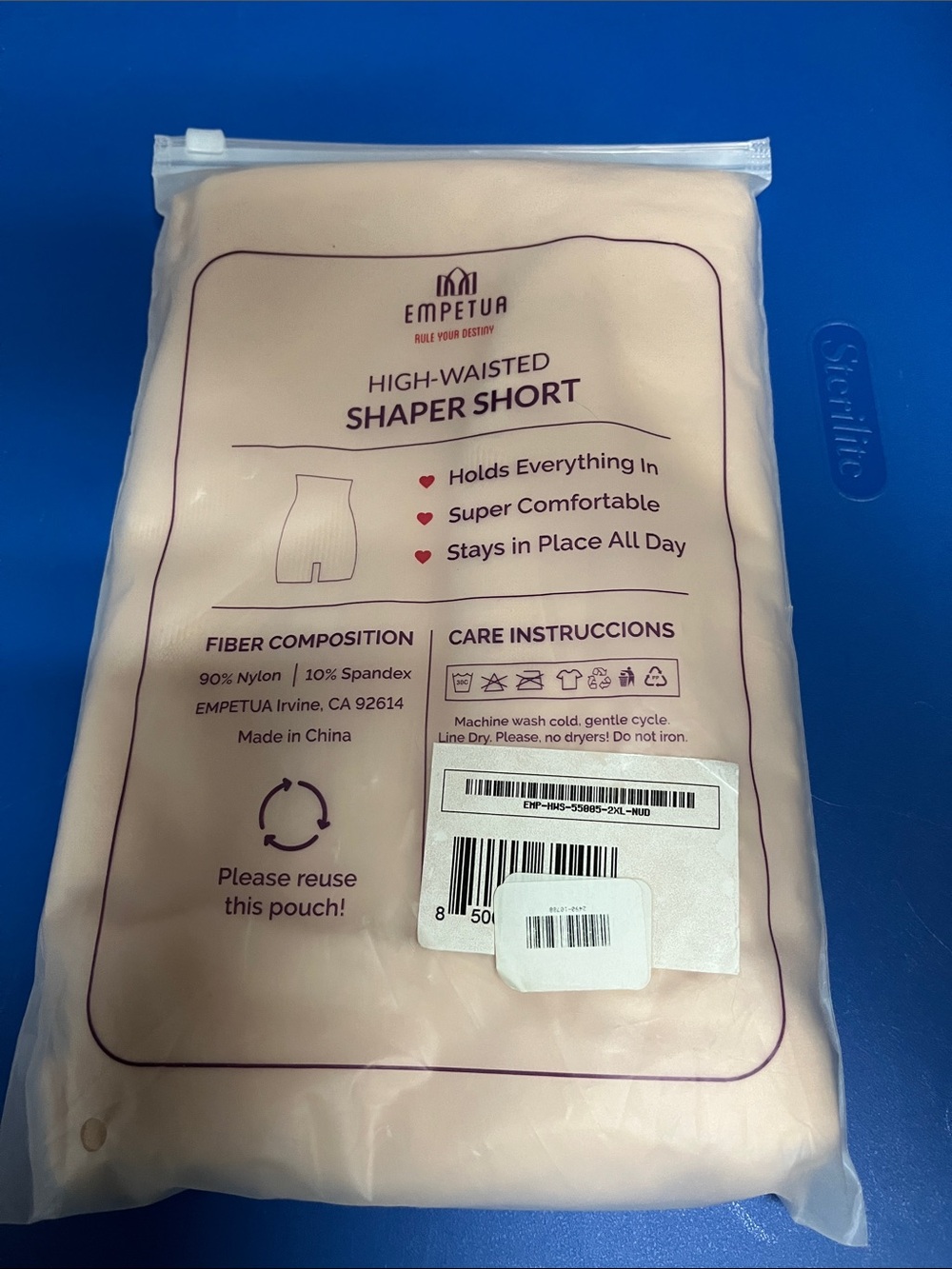 Shapermint High-Waisted Shaper Short — Beige - Picture 2 of 2